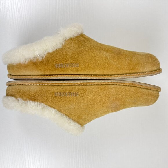 Birkenstock Zermatt Premium Suede Shearling Clogs Mink Suede Sole - Picture 5 of 10